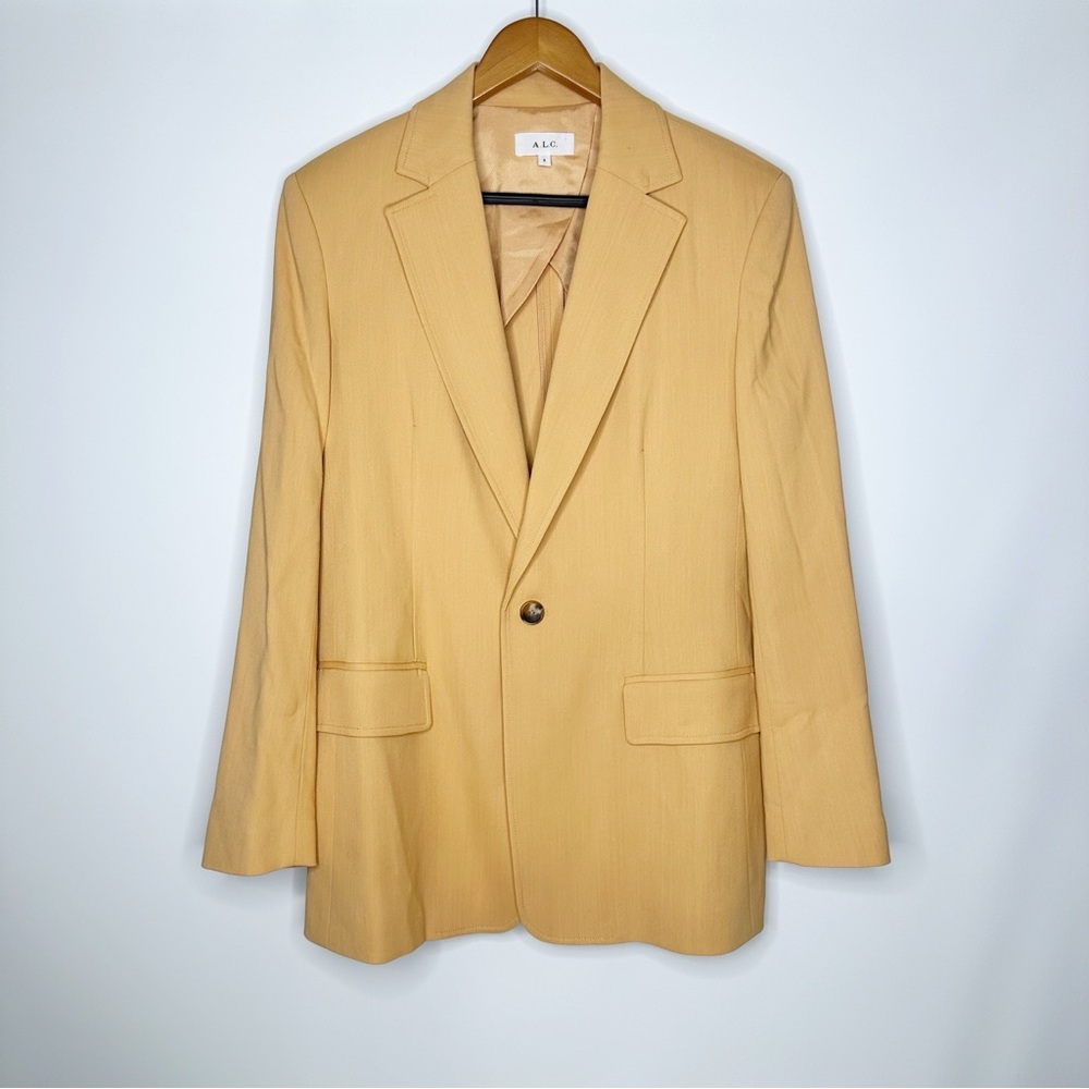 A.L.C. Dakota Oversized Blazer Size 8 Lined Sleeves
